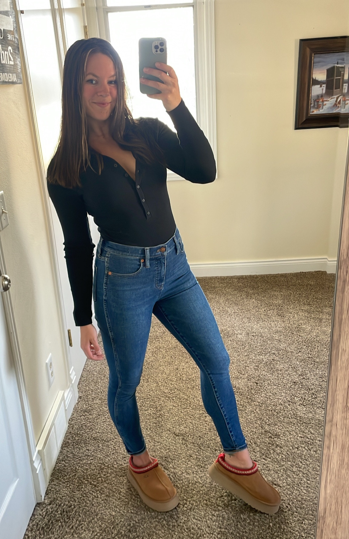 Jen Reed made me do it! Love her entire line she just released with Abercrombie! Paired with my UGG Tazz slides and as always, Madewell jeans

#LTKstyletip #LTKSeasonal #LTKunder50