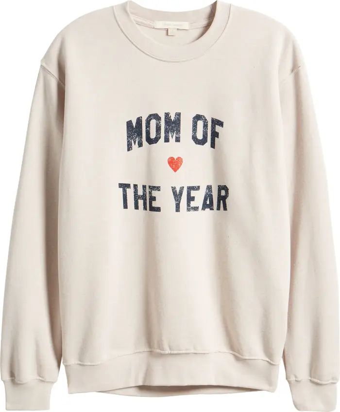 Favorite Daughter Mom of the Year Cotton Sweatshirt | Nordstrom | Nordstrom