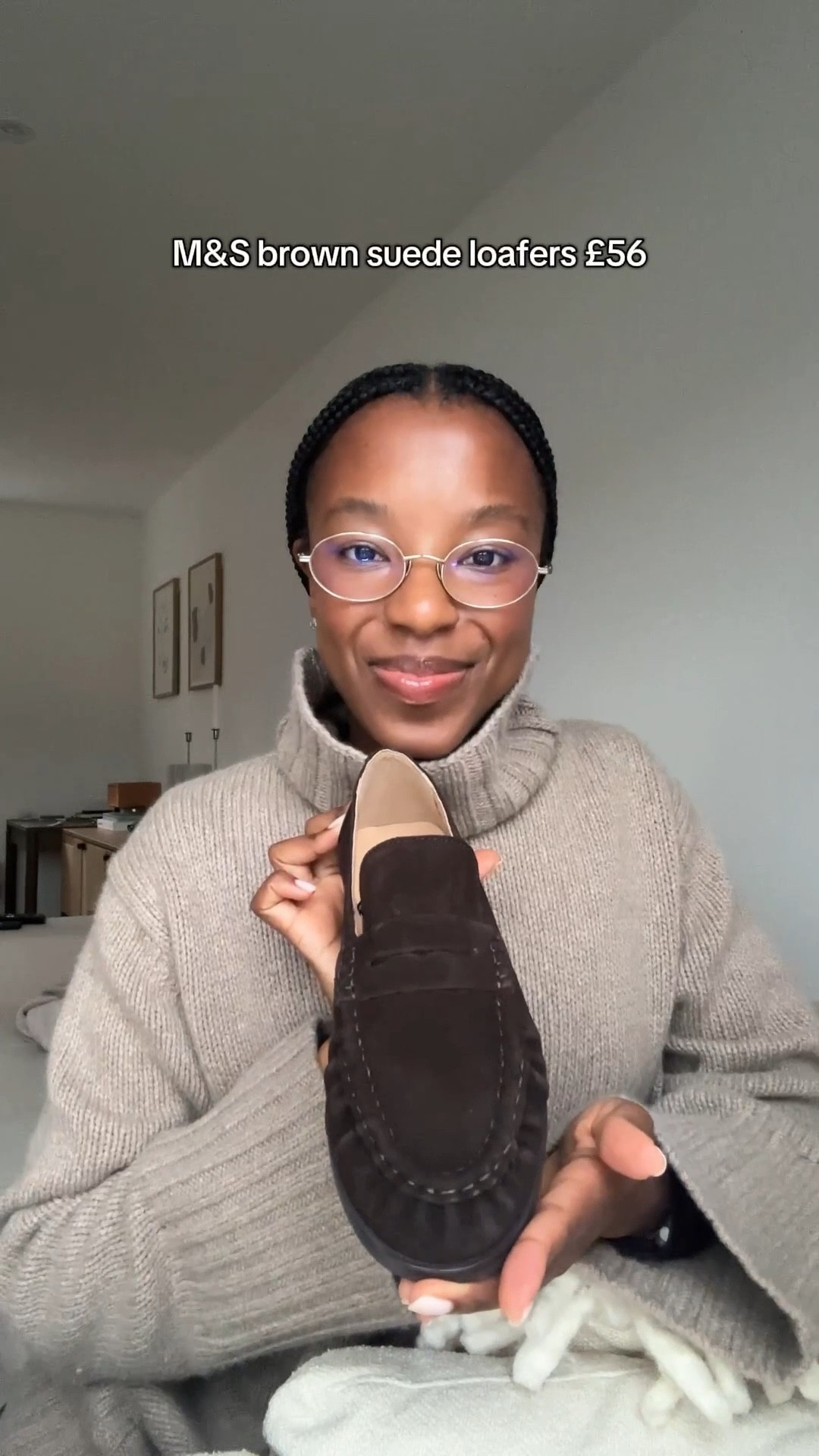 M&S suede loafers — January favourite 🤎 #dupes #janfavs #finds 

#LTKstyletip #LTKuk #LTKworkwear