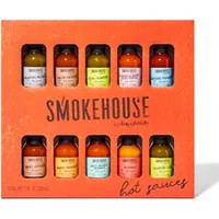 Smokehouse Hot Sauce Sampler, Set of 10 | Thoughtfully
