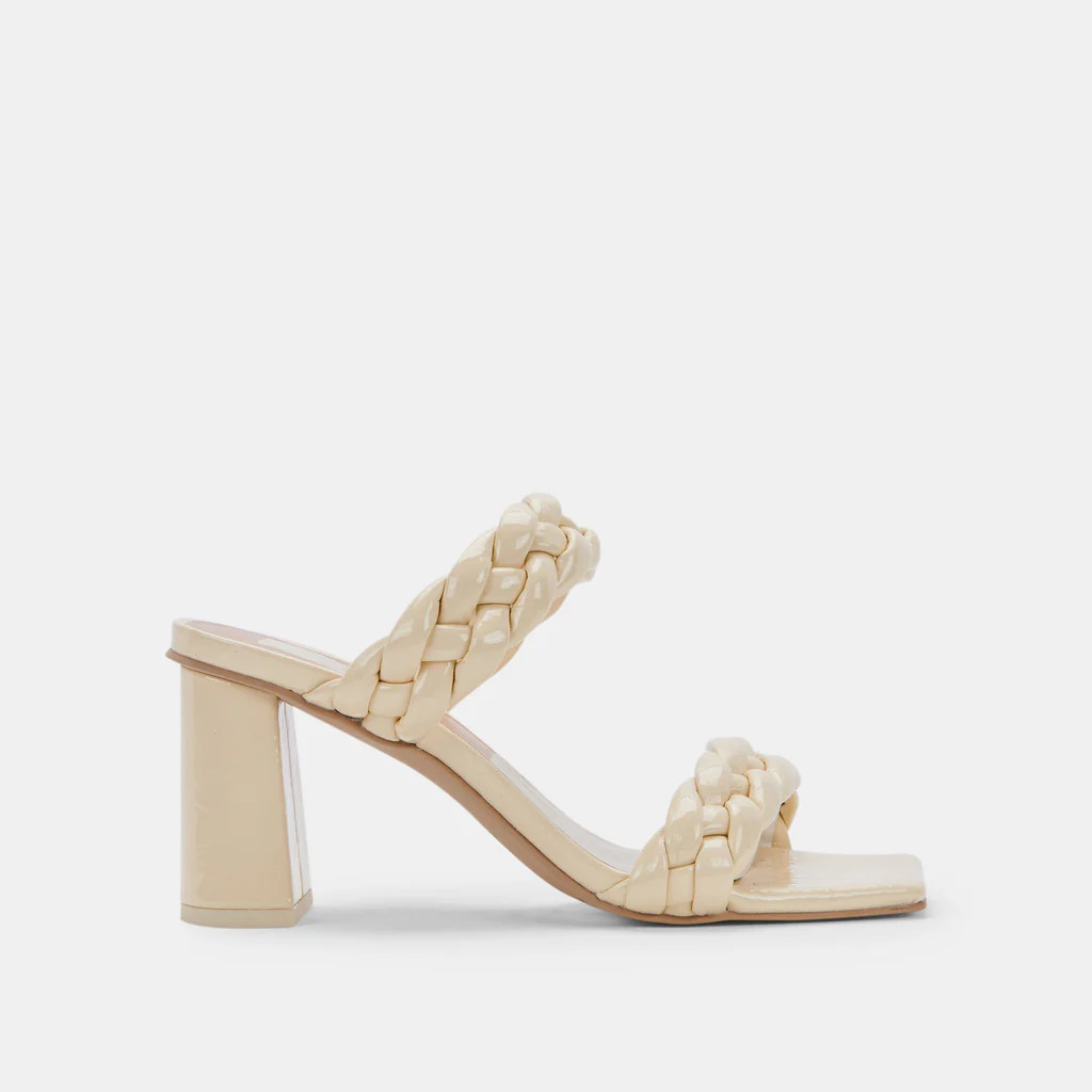 PAILY HEELS BONE PATENT STELLA | DolceVita.com