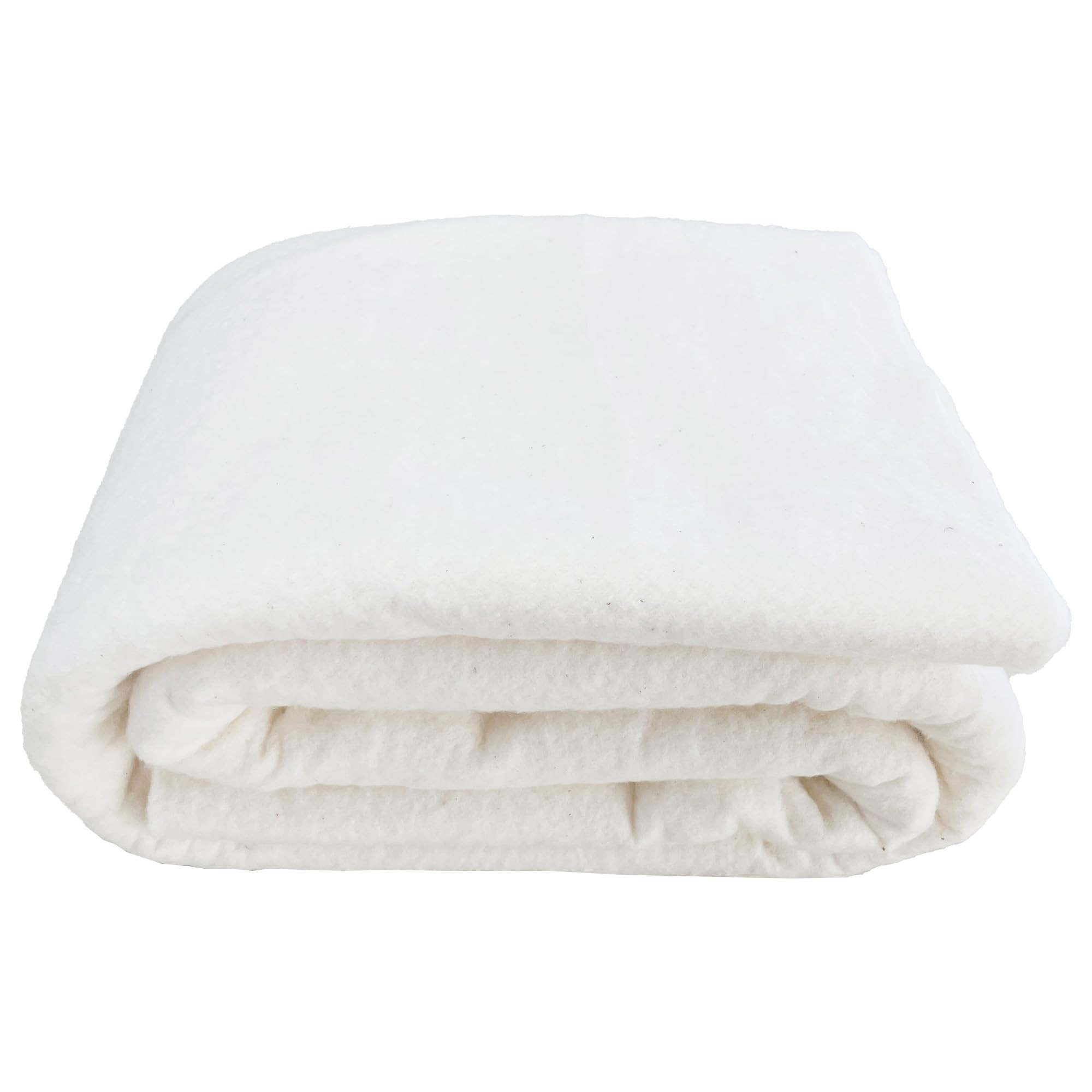 Vuwuma 45" x 60" Natural Cotton Quilt Batting for Quilting Fabric Sewing Crib Size | Amazon (US)