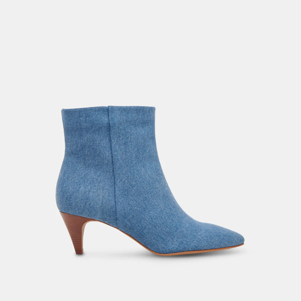 DEE BOOTIES BLUE DENIM | DolceVita.com