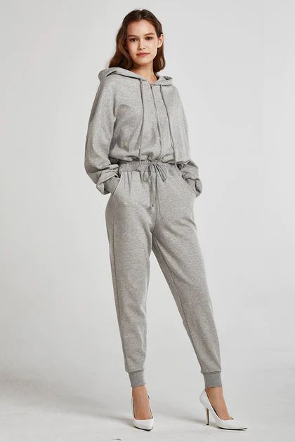 Athena Sweat Hoodie Jumpsuit | Storets (Global)