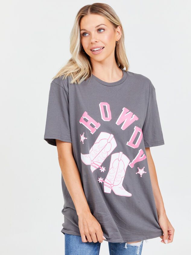 Howdy Boots Tee | Altar'd State
