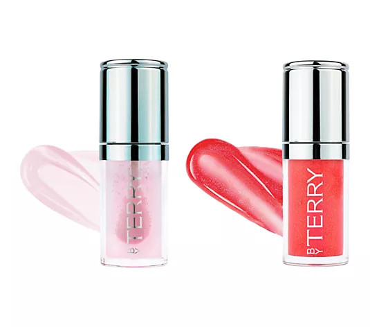 By Terry BAUME DE ROSE Lip Oil Duo - QVC.com | QVC