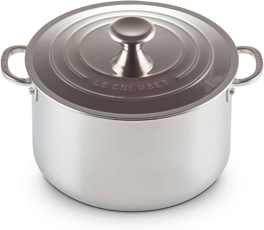 Le Creuset Suppentopf aus 3-ply PLUS Edelstahl 24 cm, 96604824000000 | Amazon (DE)