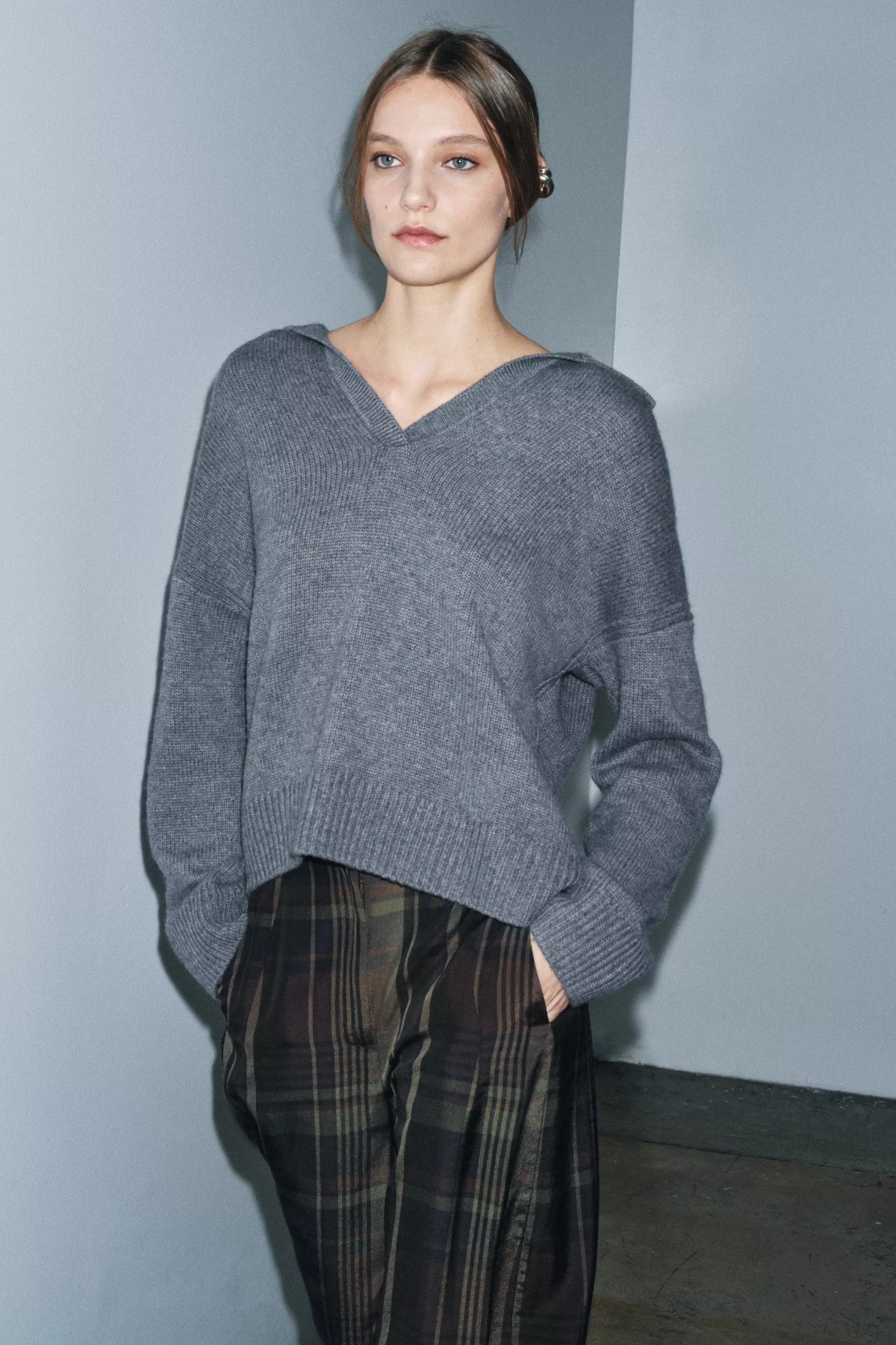 WOOL AND CASHMERE JUMPER | Zara Canada