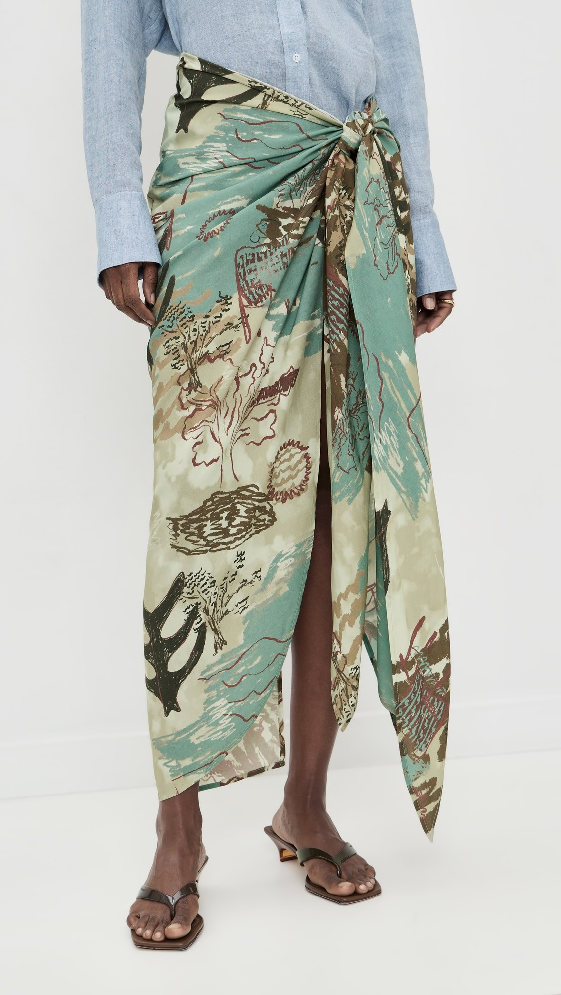 Cyan Sarong Skirt | Shopbop