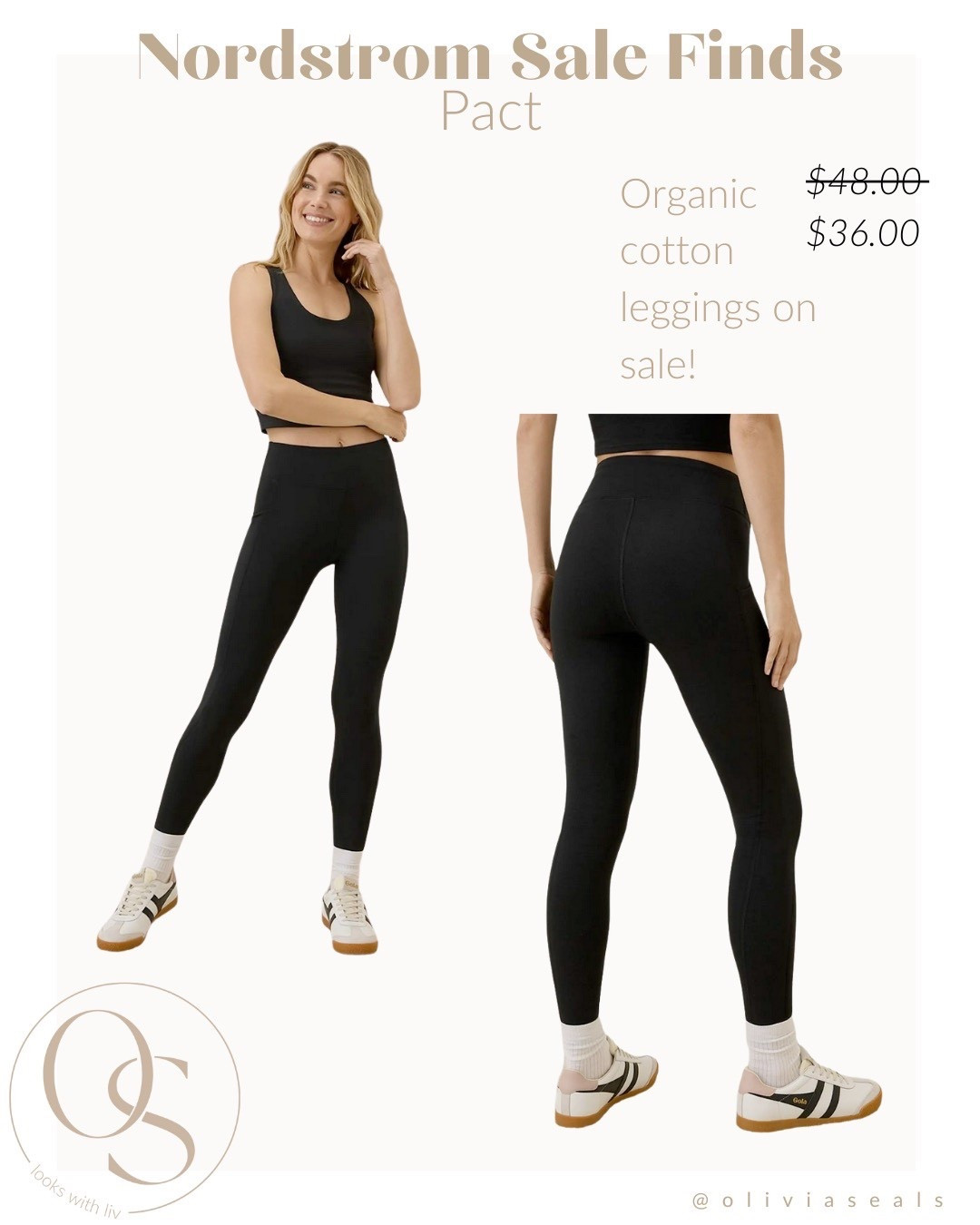 Nordstrom sale finds: Pact “Organic Go-To Pocket Legging Made with Organic Cotton” 



#LTKActive #LTKSaleAlert #LTKGiftGuide