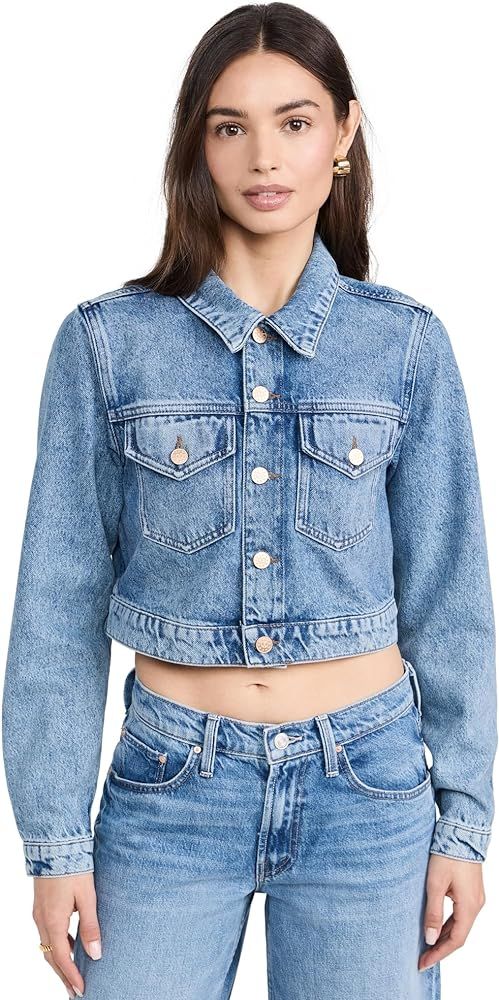 MOTHER Women's SNACKS! The Chiclet Crop Jacket | Amazon (US)