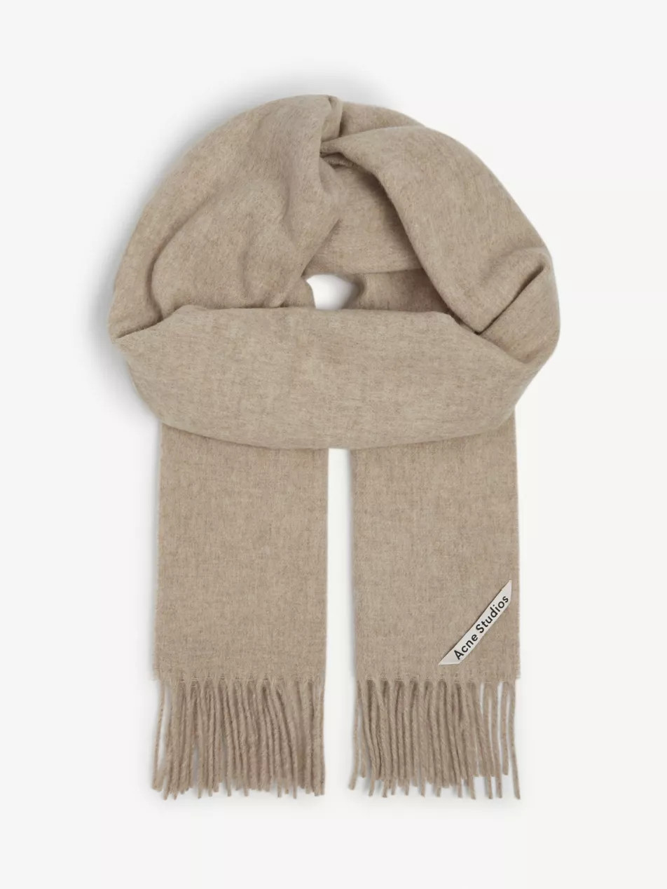 Canada narrow wool scarf | Selfridges