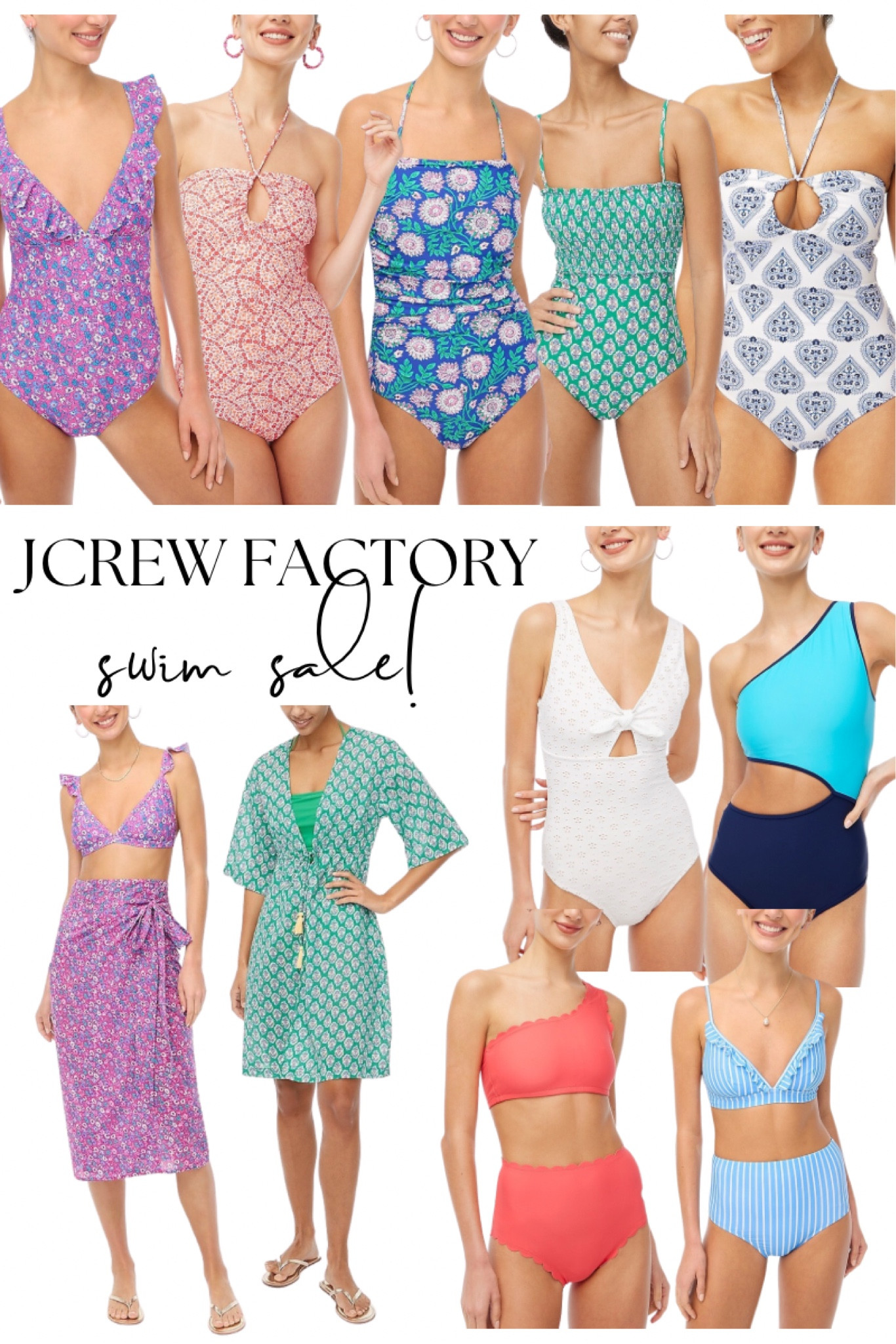 JCREW FACTORY 50% off swim!

#LTKSeasonal #LTKswim #LTKsalealert