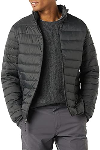 Amazon Essentials Men's Packable Lightweight Water-Resistant Puffer Jacket (Available in Big & Ta... | Amazon (US)