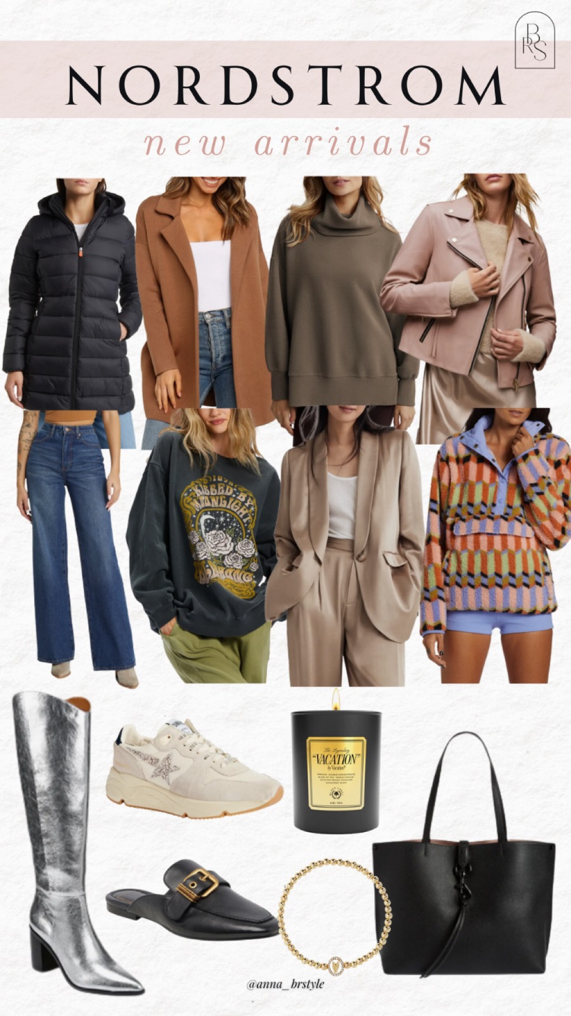 Nordstrom new arrivals, sherpa jacket, puffer jacket, blazer, silver boots, moto jacket 

#LTKfindsunder100