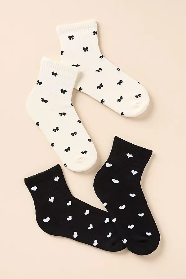 By Anthropologie Icon Socks, Set of 2 | Anthropologie (US)
