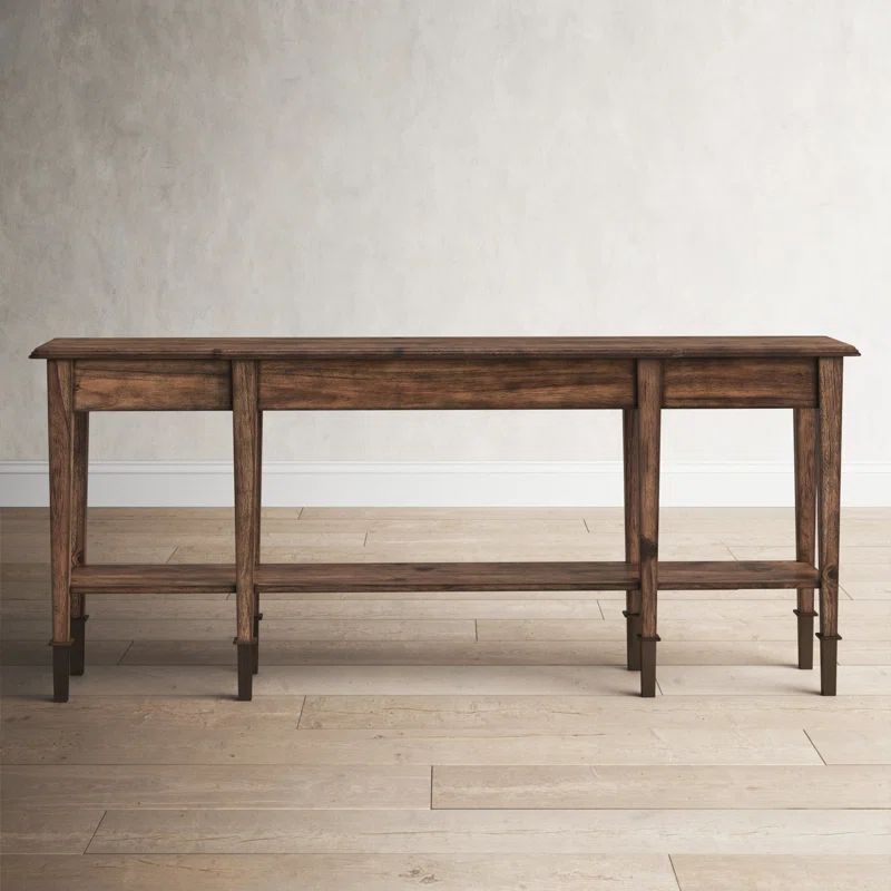 Sinclair 76" Solid Wood Console Table | Wayfair North America