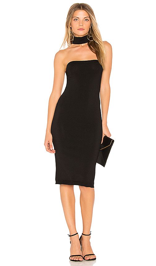 Central Park West Amagansett Dress in Black. - size M (also in XS) | Revolve Clothing