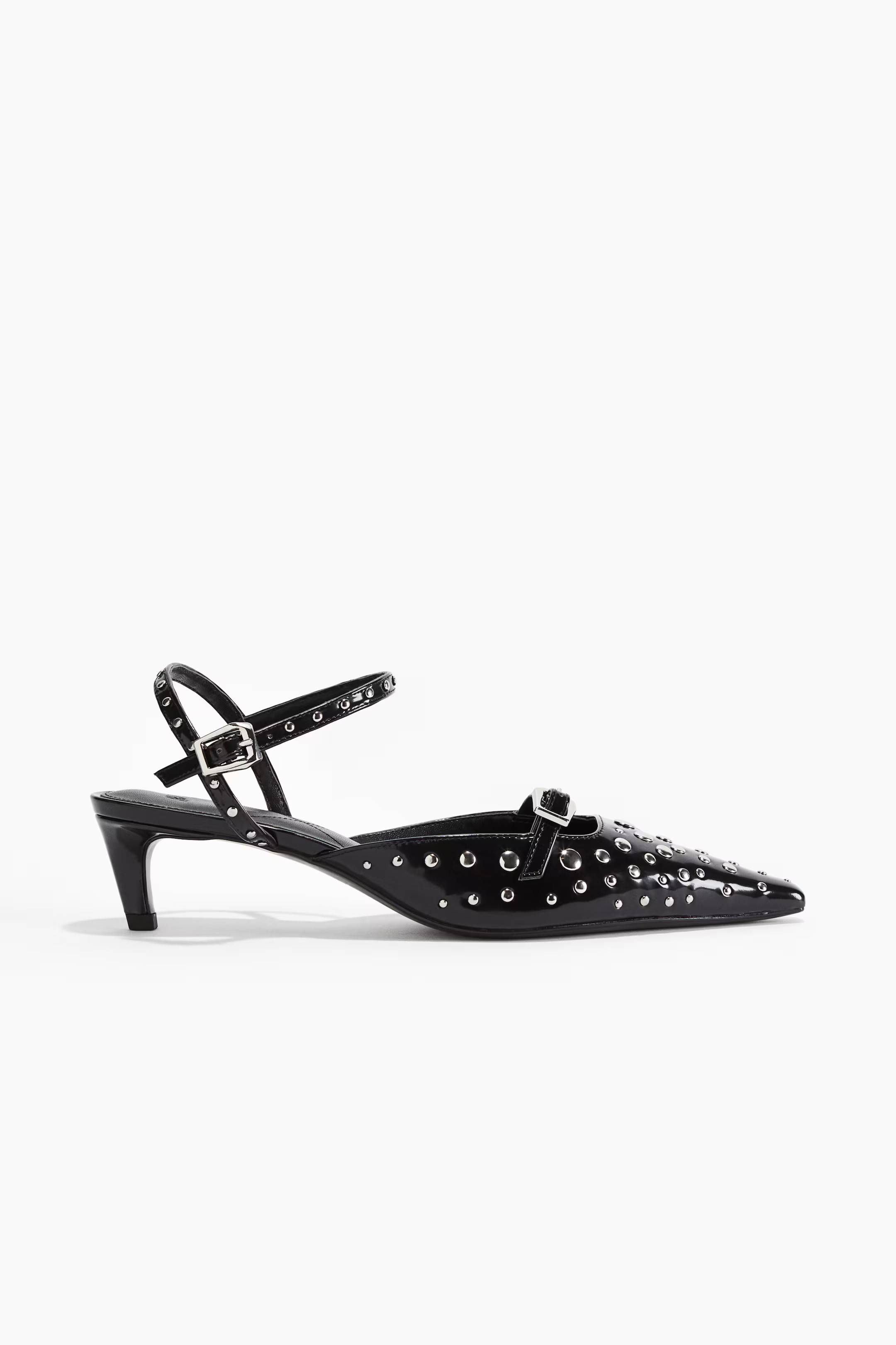Studded Heeled Sandals | H&M (US + CA)