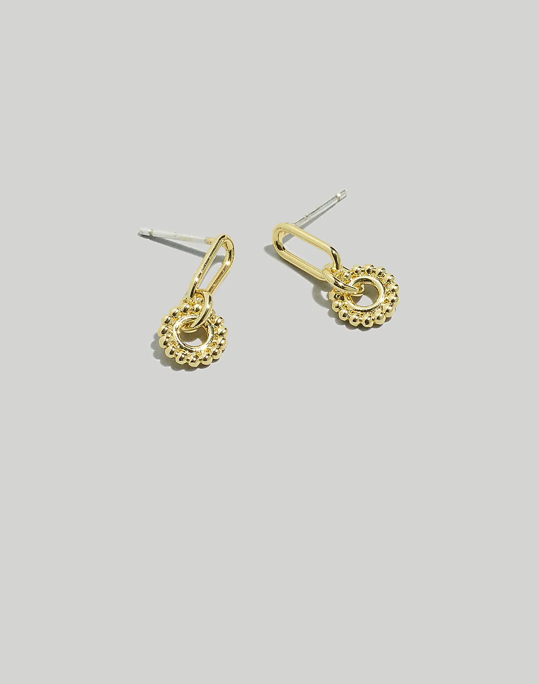 Dotted Flower Drop Earrings | Madewell