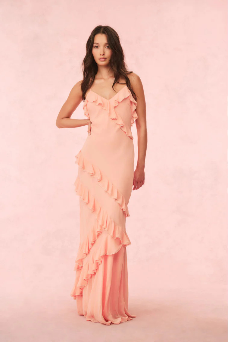 Rialto Pastel Maxi Dress | LoveShackFancy