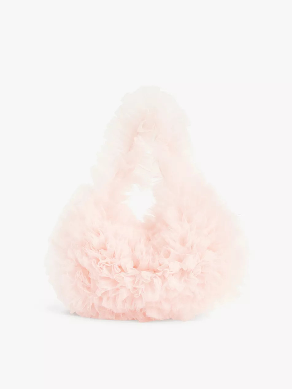 Petunia ruffle-design shoulder bag | Selfridges