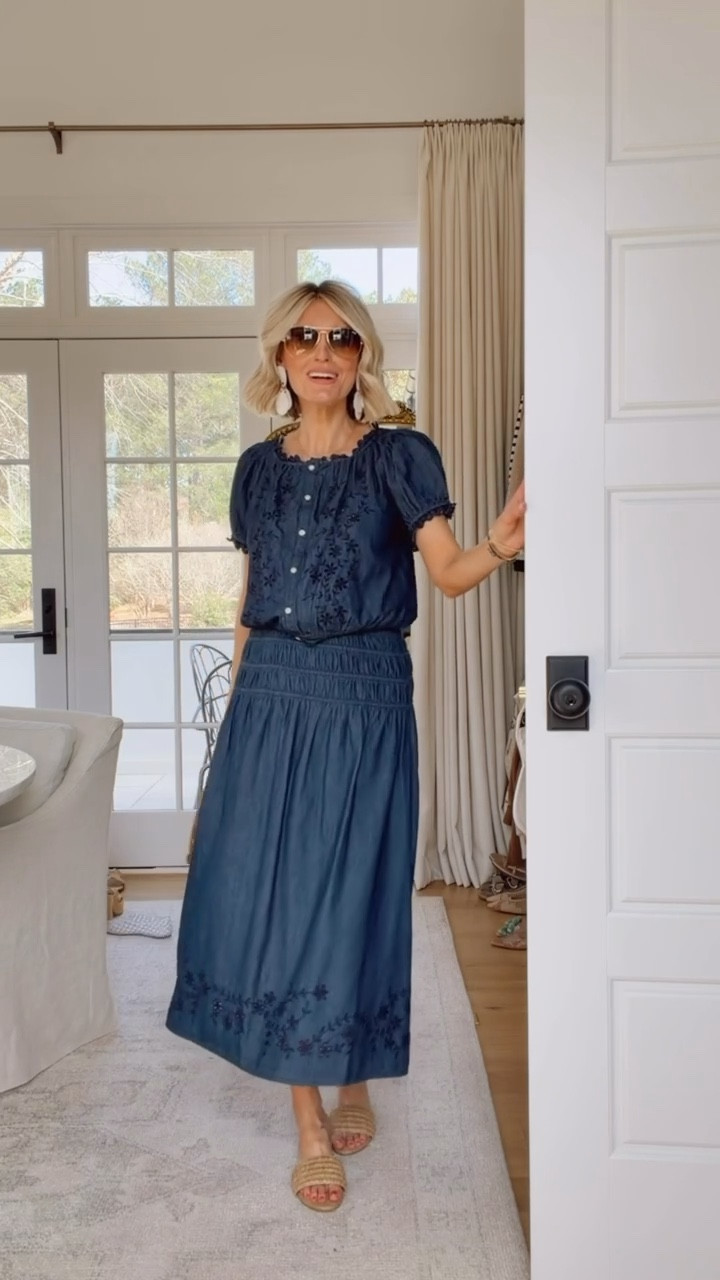 This matching set is so affordable & so cute! I actually cut the strings off, which I think made it look more elevated! Wearing S in top & XS in skirt!

Loverly Grey, matching set, Walmart, spring outfit 

#LTKSeasonal