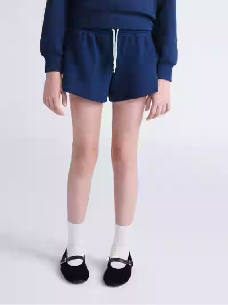 Weekend Academy Girls French Terry Pull-On Shorts, Sizes 4-18 | Walmart (US)