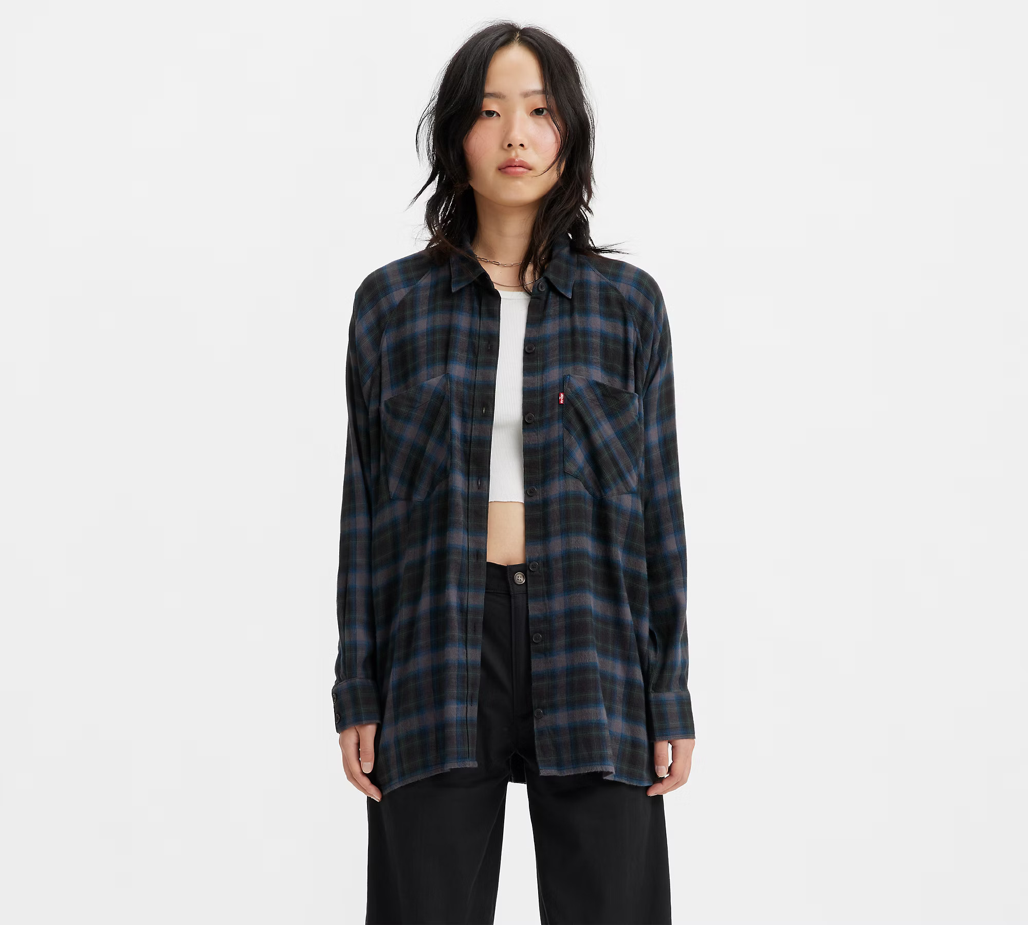Harrison Raglan Plaid Shirt | LEVI'S (US)