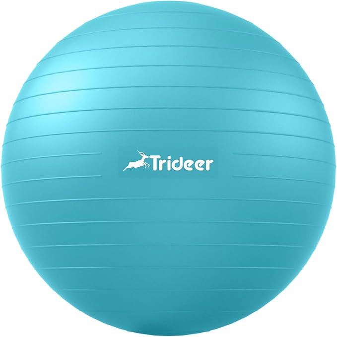 Trideer Yoga Ball Exercise Ball for Working Out, 5 Sizes Gym Ball, Birthing Ball for Pregnancy, S... | Amazon (US)