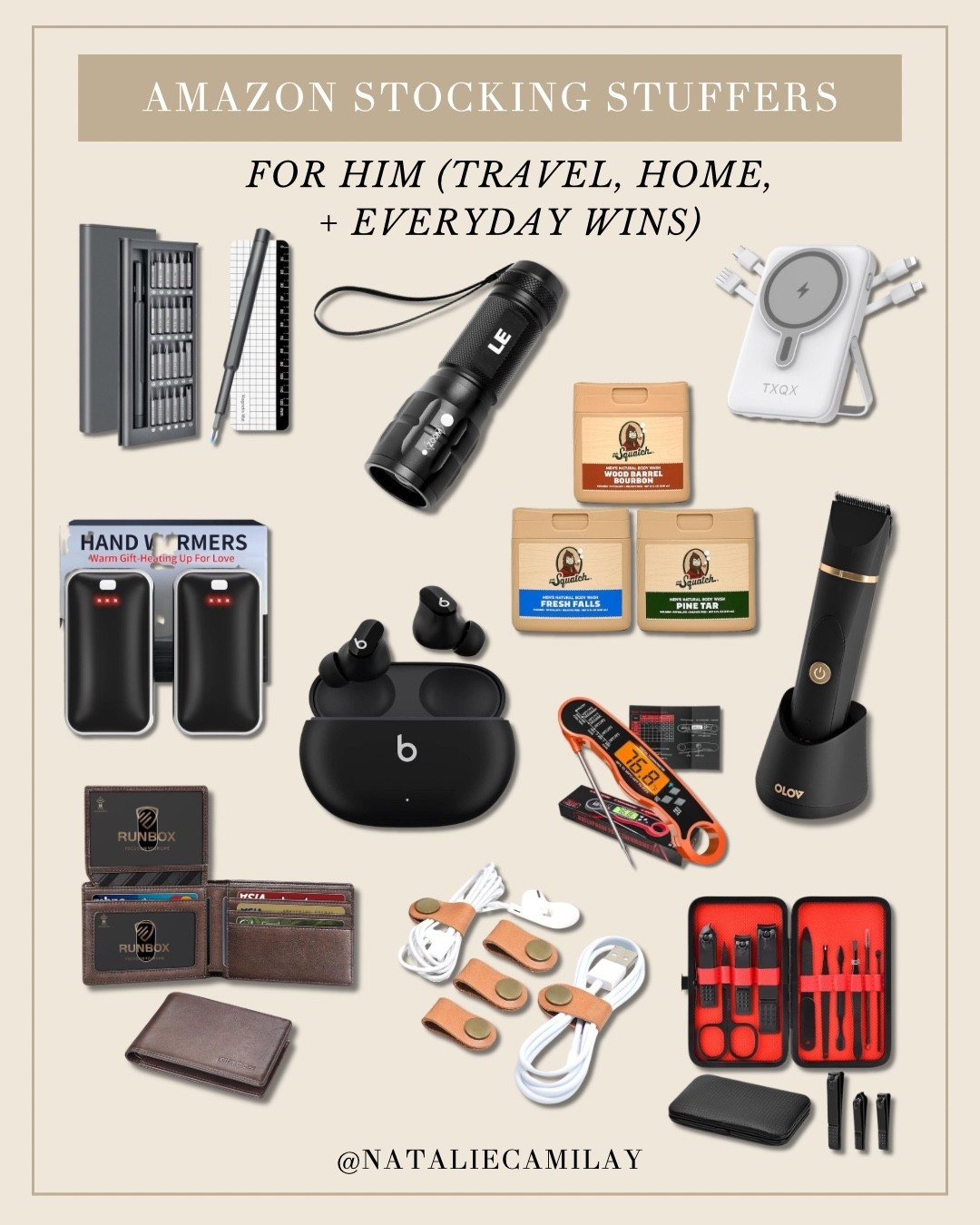 Amazon stocking stuffers for him!

#LTKMens #LTKGiftGuide