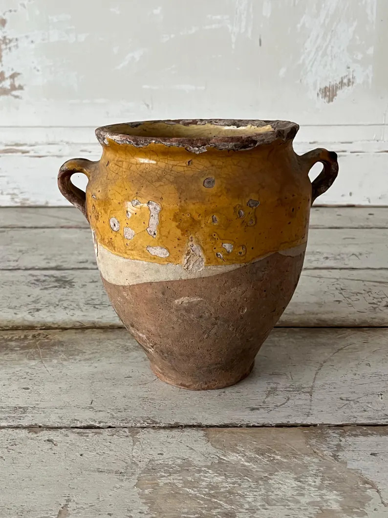 Antique French Confit Pot - Etsy | Etsy (Global)