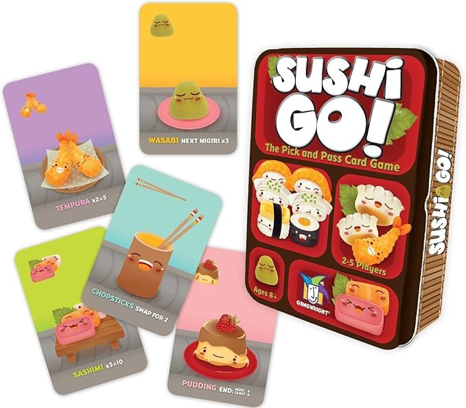 Sushi Go! - The Pick and Pass Card Game | Amazon (US)