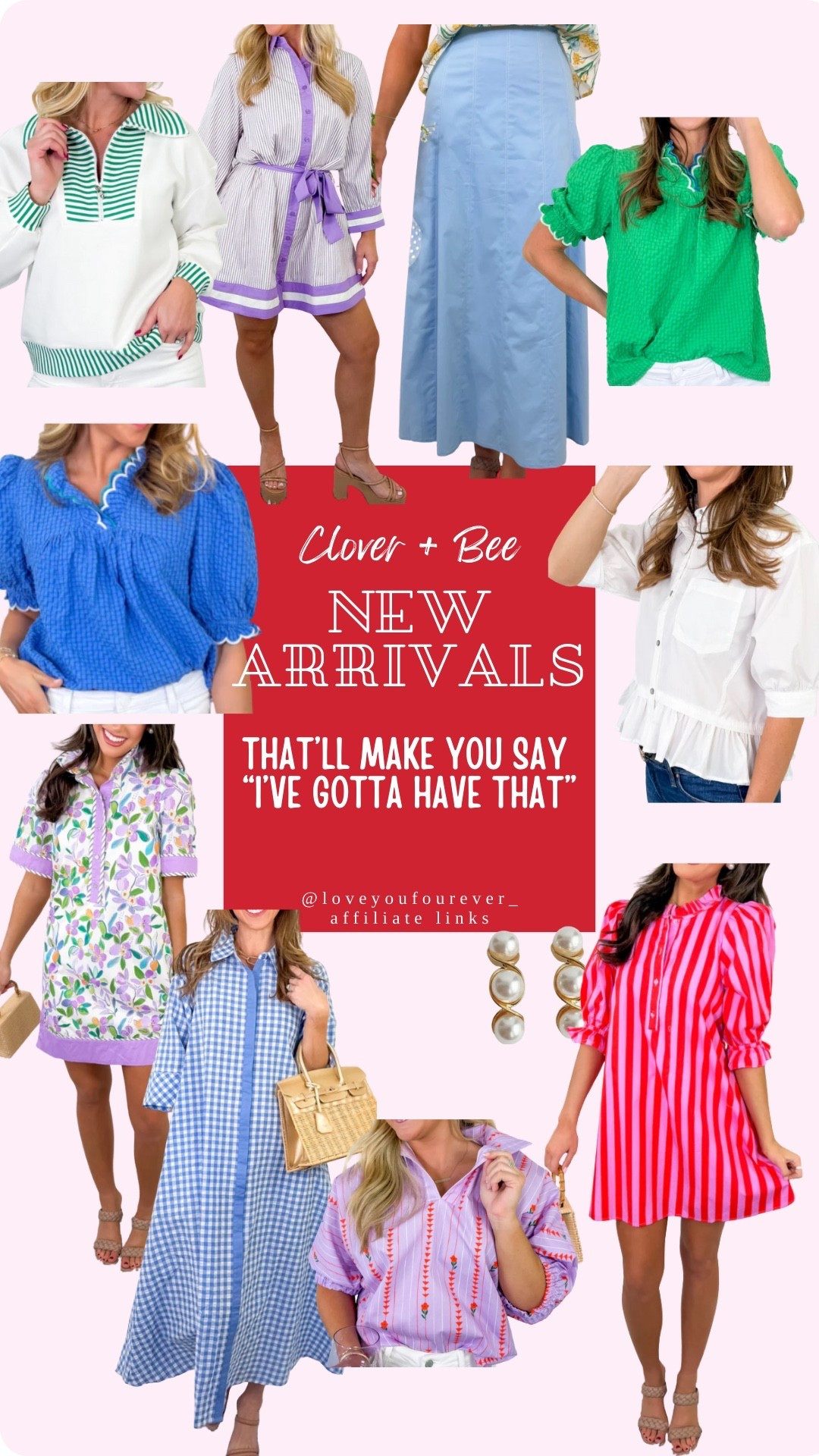 Clover + Bee new Spring arrivals. Affordable dresses, shirts, skirts. Easter dresses options and casual everyday wear  

#LTKootd #LTKWorkwear #LTKmomlife
