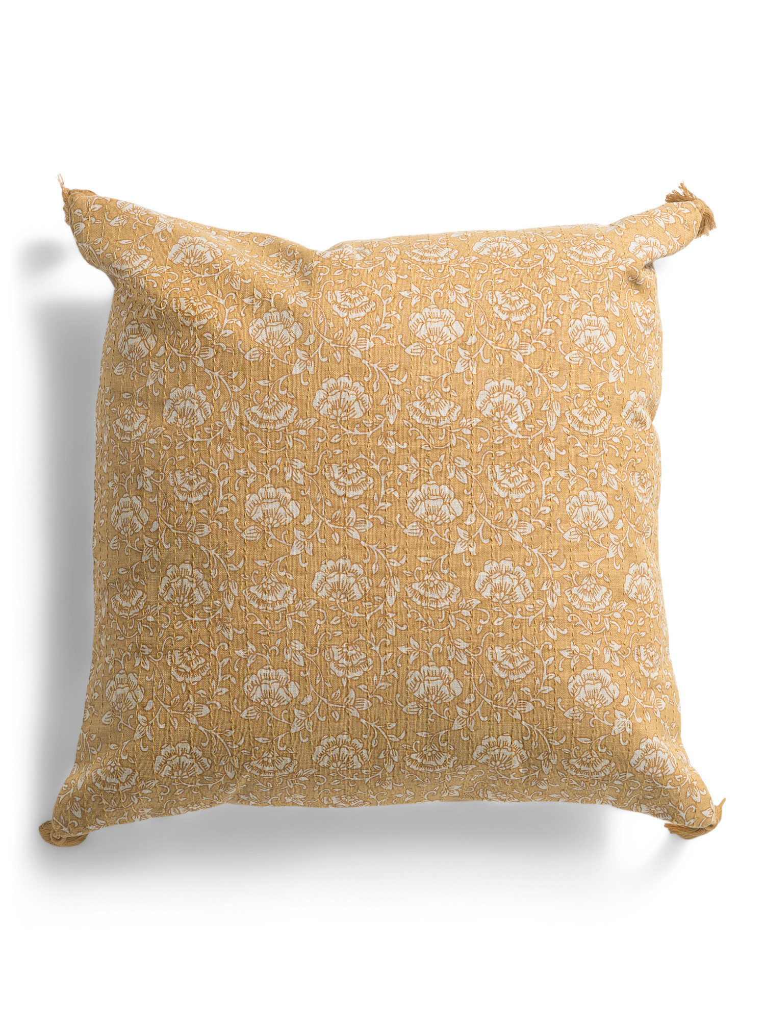 20x20 Floral Block Print Sayali Pillow | TJ Maxx