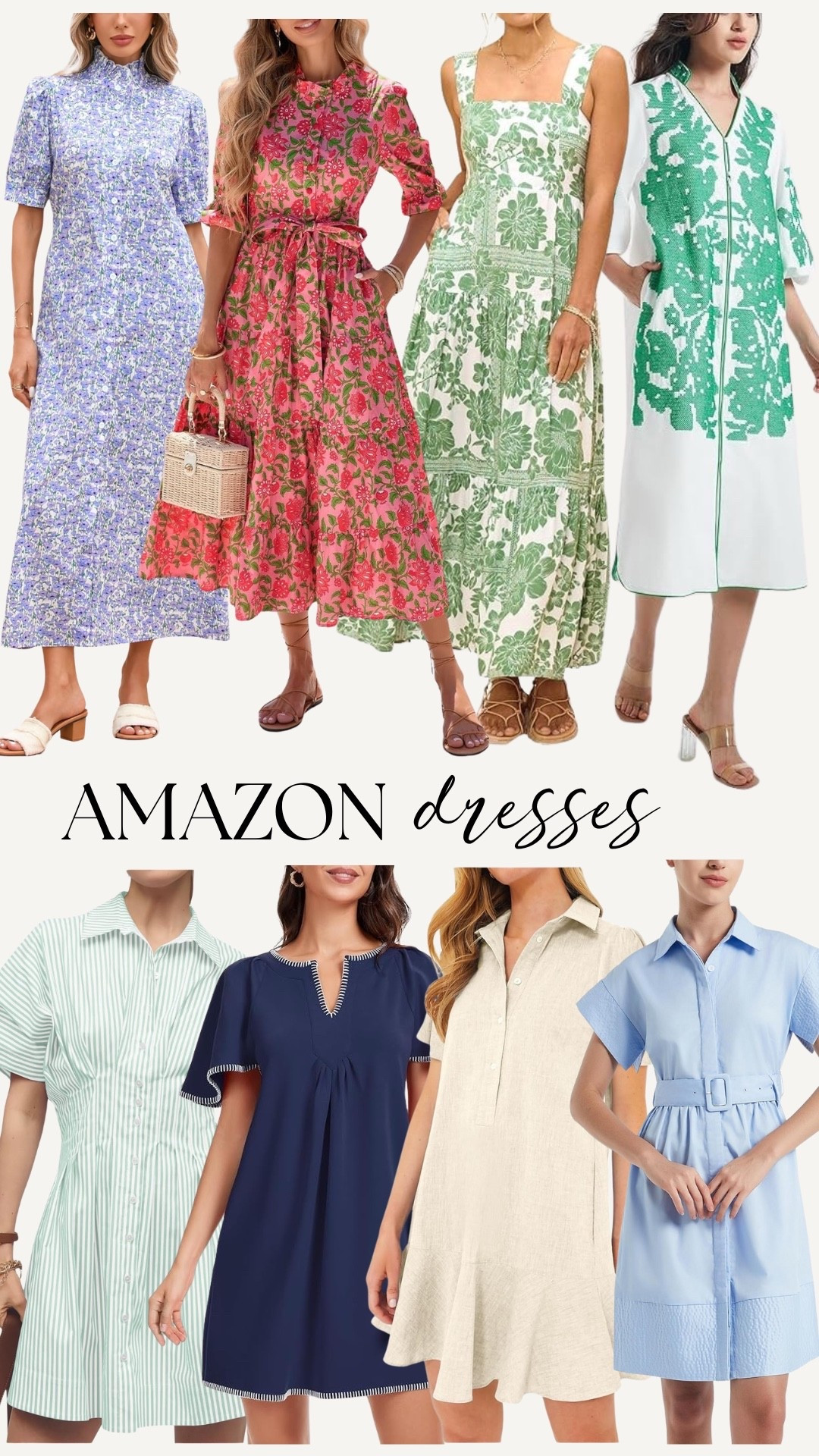 New amazon dress finds! 

#LTKSeasonal #LTKOver40 #LTKSummerEdit