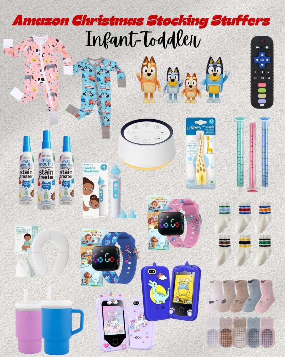Infant through age 3 boy/girl stocking stuffers all Amazon 

#LTKKids #LTKGiftGuide #LTKHoliday