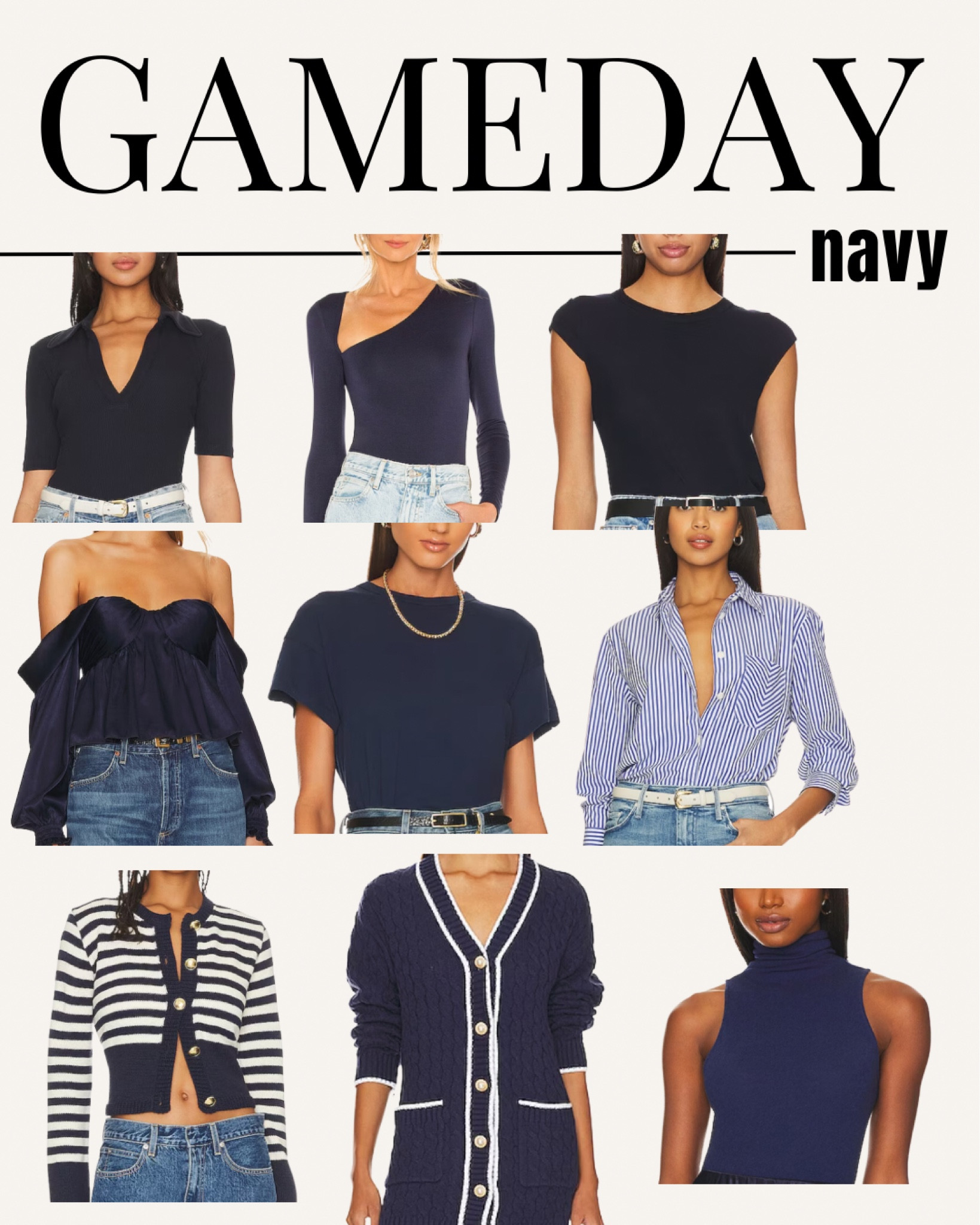 Navy tops, game day outfit, tailgate attire, football outfit, university of Kansas, university of Kentucky, ku, uk, duke, auburn, SMU, southern Methodist, LMU, Michigan, Penn, UConn, take, Princeton, Georgia state, Dallas cowboys, Indiana colts

#LTKU #LTKstyletip #LTKSeasonal
