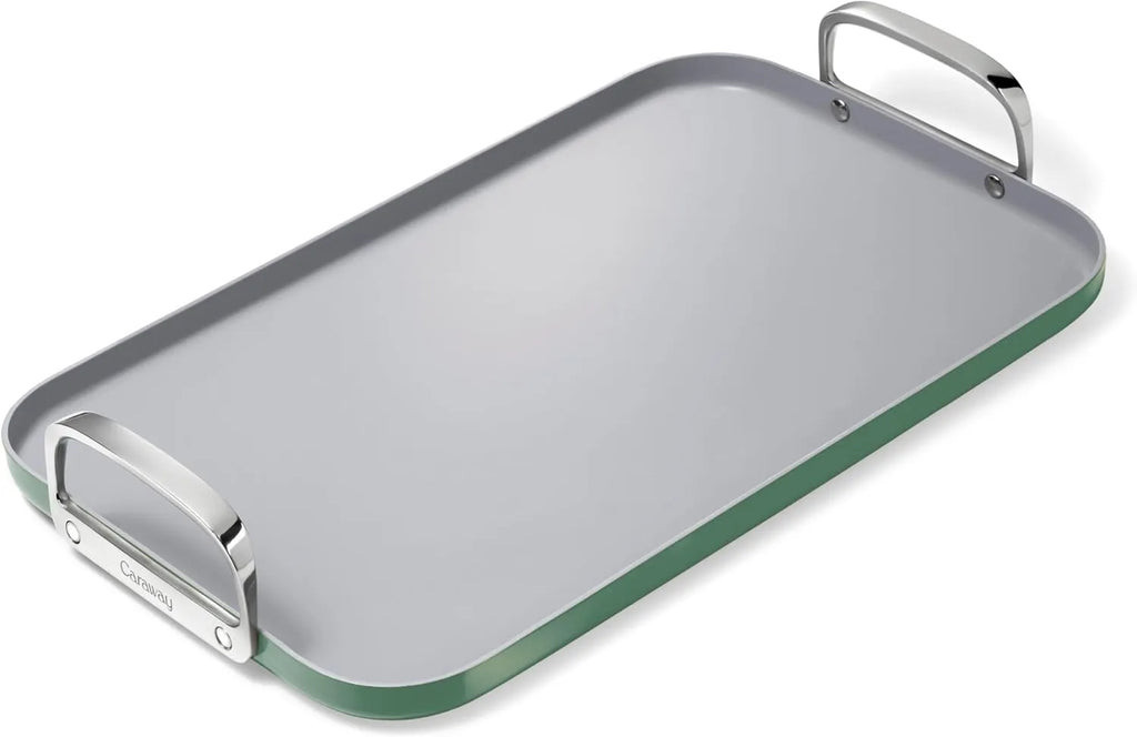 Caraway Double Burner Griddle Pan - Sage | REBEL (formerly Rebelstork)