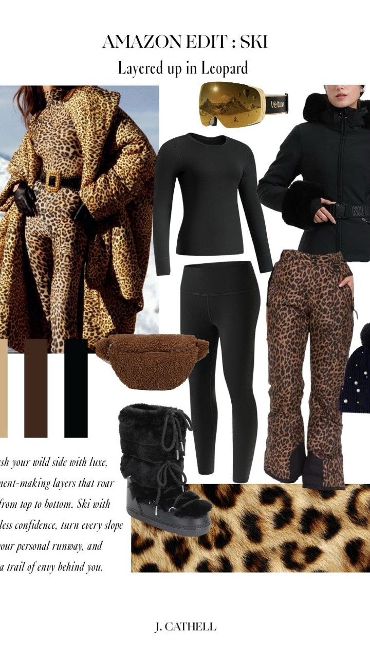 Layered Up in Leopard —
Unleash your wild side with luxe, statement-making layers that roar style from top to bottom. Ski with effortless confidence, turn every slope into your personal runway, and leave a trail of envy behind you. 

 

#LTKSeasonal #LTKOver40 #LTKTravel