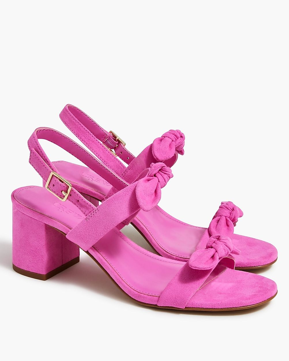 Bow heeled sandals | J.Crew Factory