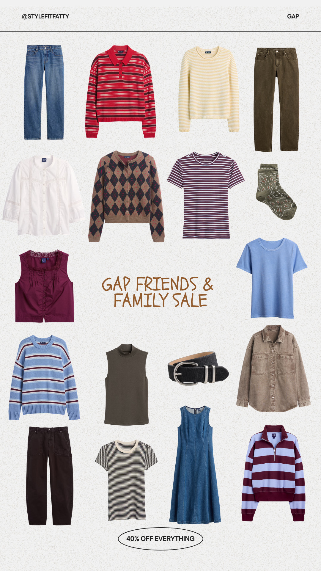 Love these finds to transition into fall! AND everything is 40% off!! Plus an additional 10% off with code GREAT #gapsale #fallfinds #gap 

 #LTKootd #LTKSeasonal #LTKSaleAlert