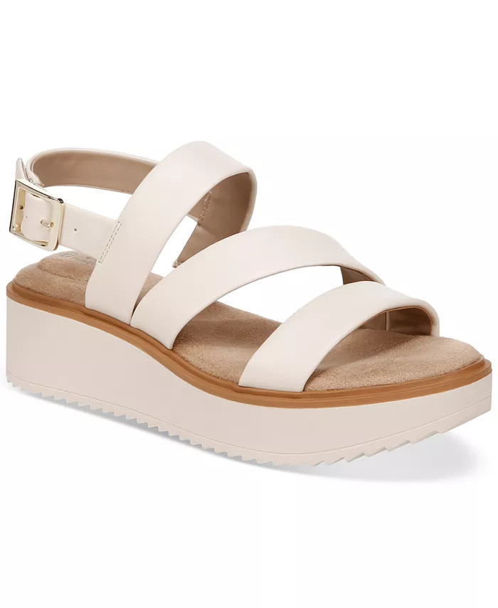 Giani Bernini Women's Cessey Memory Foam Flatform Wedge Sandals, Created for Macy's - Macy's | Macy's