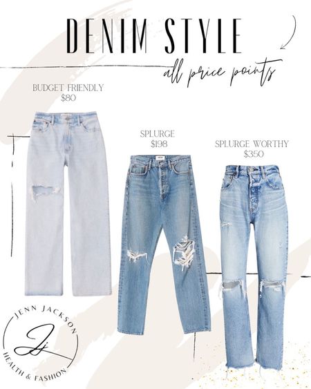 Denim I love in all
Price points!
❤️Abercrombie are
The best budget 
Friendly jeans! Great
Quality and fit!
❤️Agolde will forever
Be my go to! Best fit
And worth the money!
Size down on these!
❤️Moussy Denim are 
Super pricey but the 
Style is insane and the 
Fit is so different than 
Other jeans! Size up!
Runs small!

#LTKFind #LTKSale #LTKSeasonal