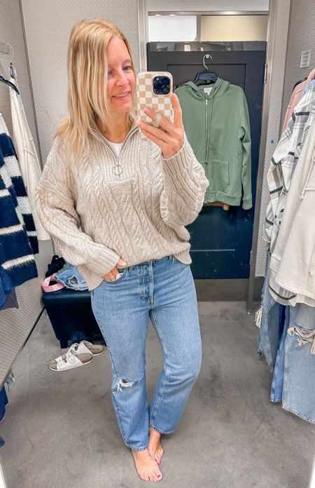 Such a cute and cozy sweater for fall! Comes in three colors. I’m wearing a medium. I could have sized up to a large for a more oversized fit. 



#LTKstyletip #LTKFind #LTKxNSale