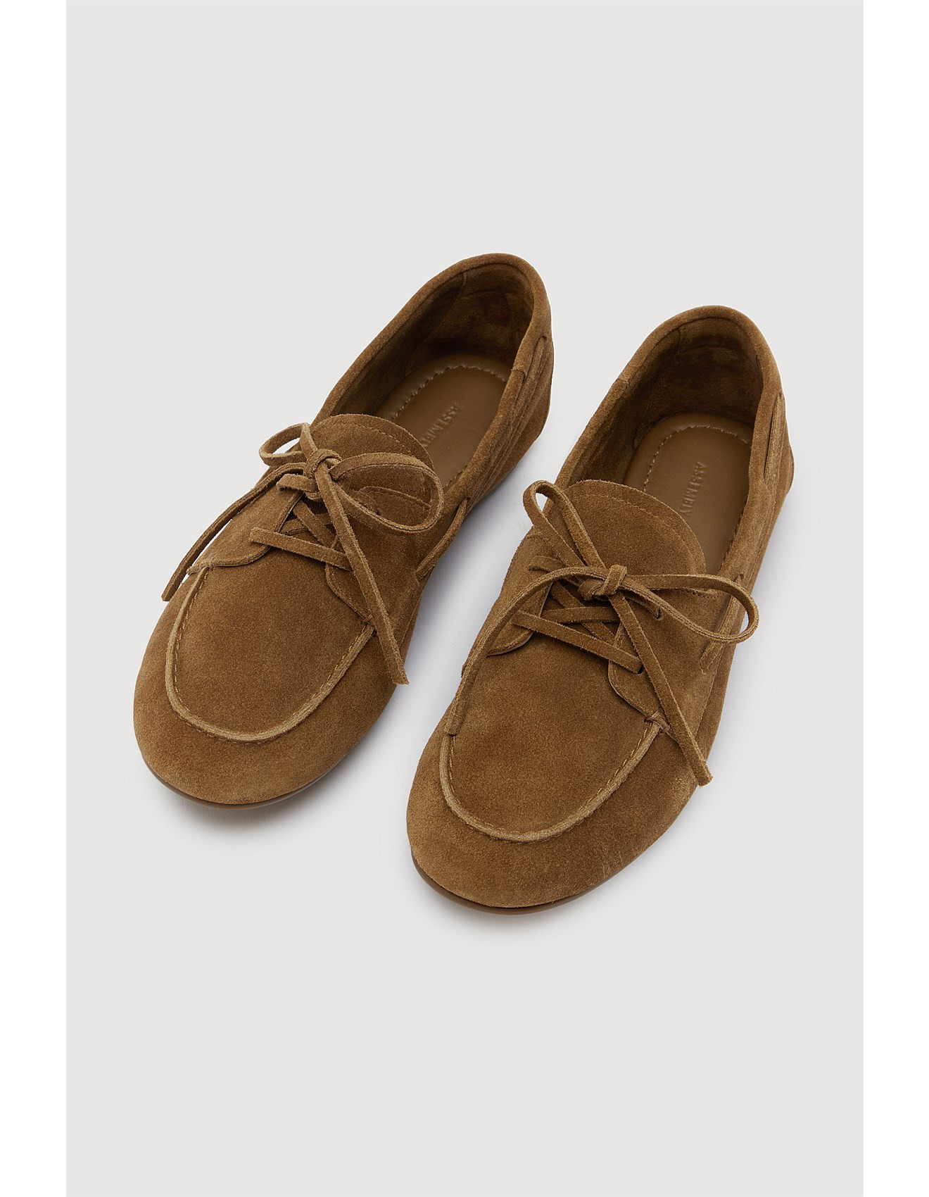 WOMEN'S Devon Suede Boat SHOE | David Jones (Australia & New Zealand)