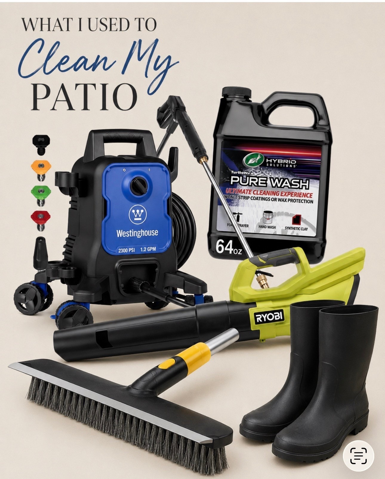 Patio Cleaning 🧼

#LTKHome #LTKSaleAlert