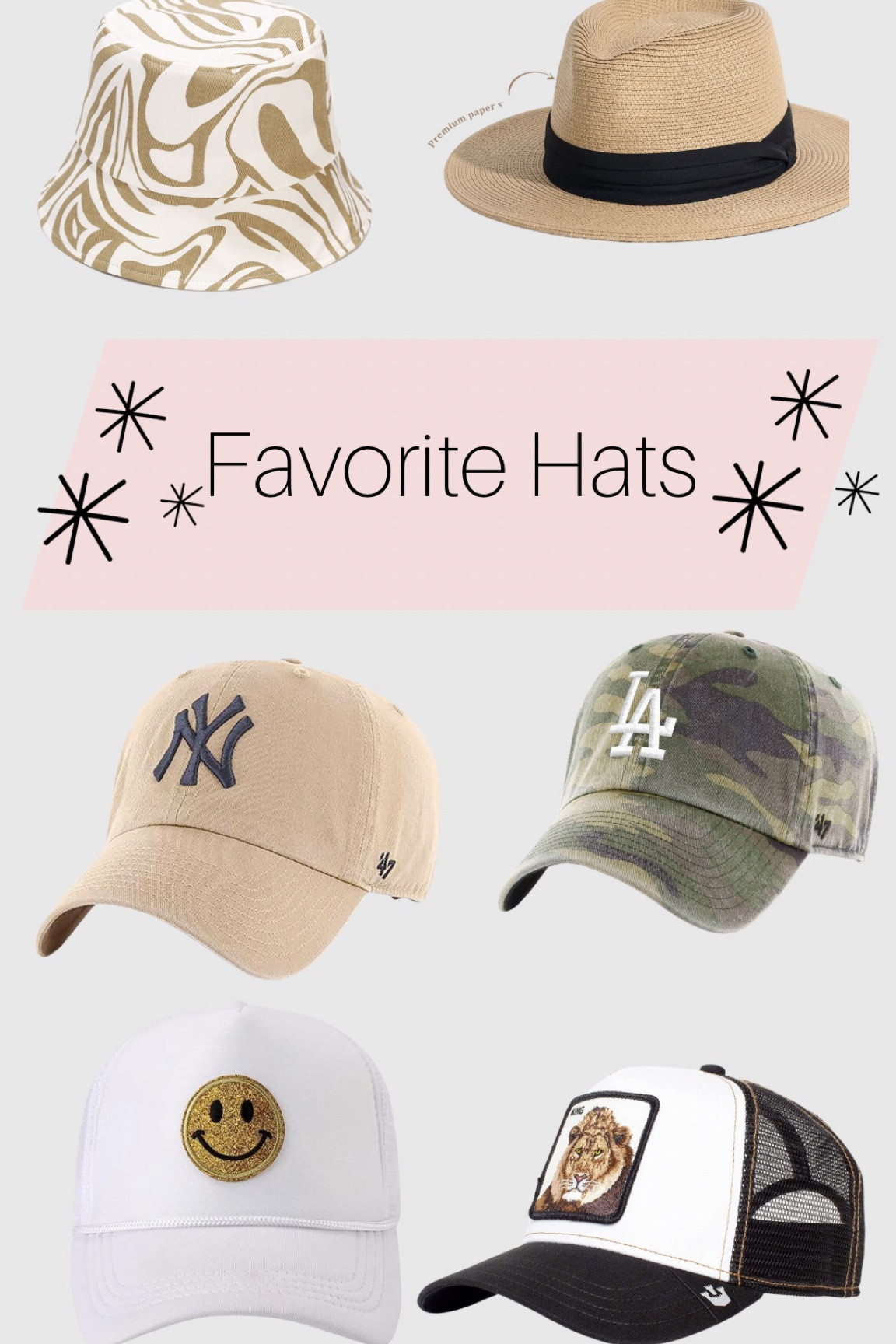 I’m a BIG HAT GIRLIE 
Here some of my Amazon finds 🤍
🧢👒

#LTKstyletip #LTKfit #LTKFind