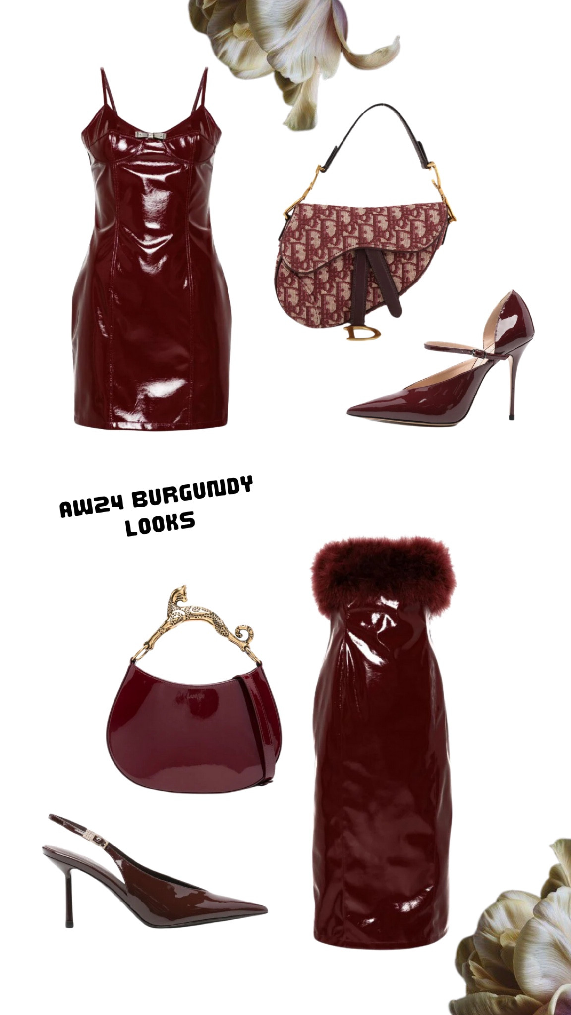 Two burgundy date night looks for Autumn 💋

#LTKstyletip #LTKuk #LTKluxury
