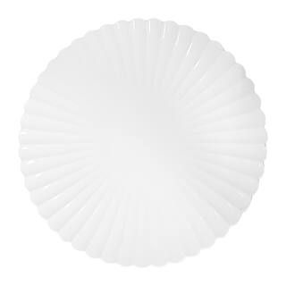 13" White Scalloped Charger by Celebrate It™ | Michaels Stores